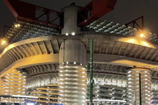 Outside San Siro