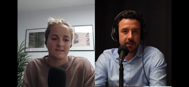 The Bold Tackle podcast hosts Sophie and Oliver Howard