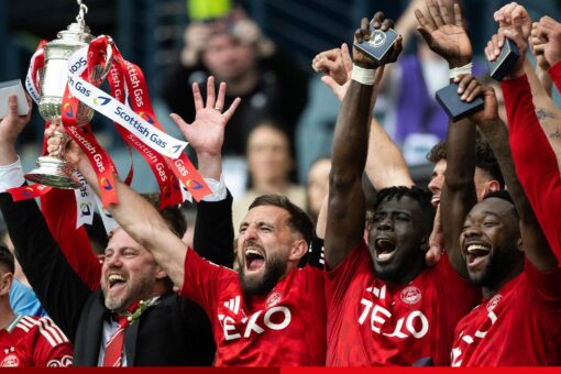 Aberdeen lift the Scottish Cup