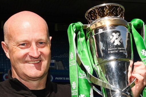 Grant Scott with SWPL trophy