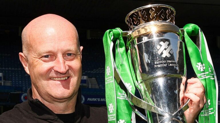 Grant Scott with SWPL trophy