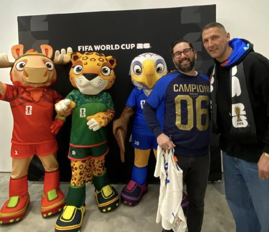 Sal Bono and Marco Materazzi
